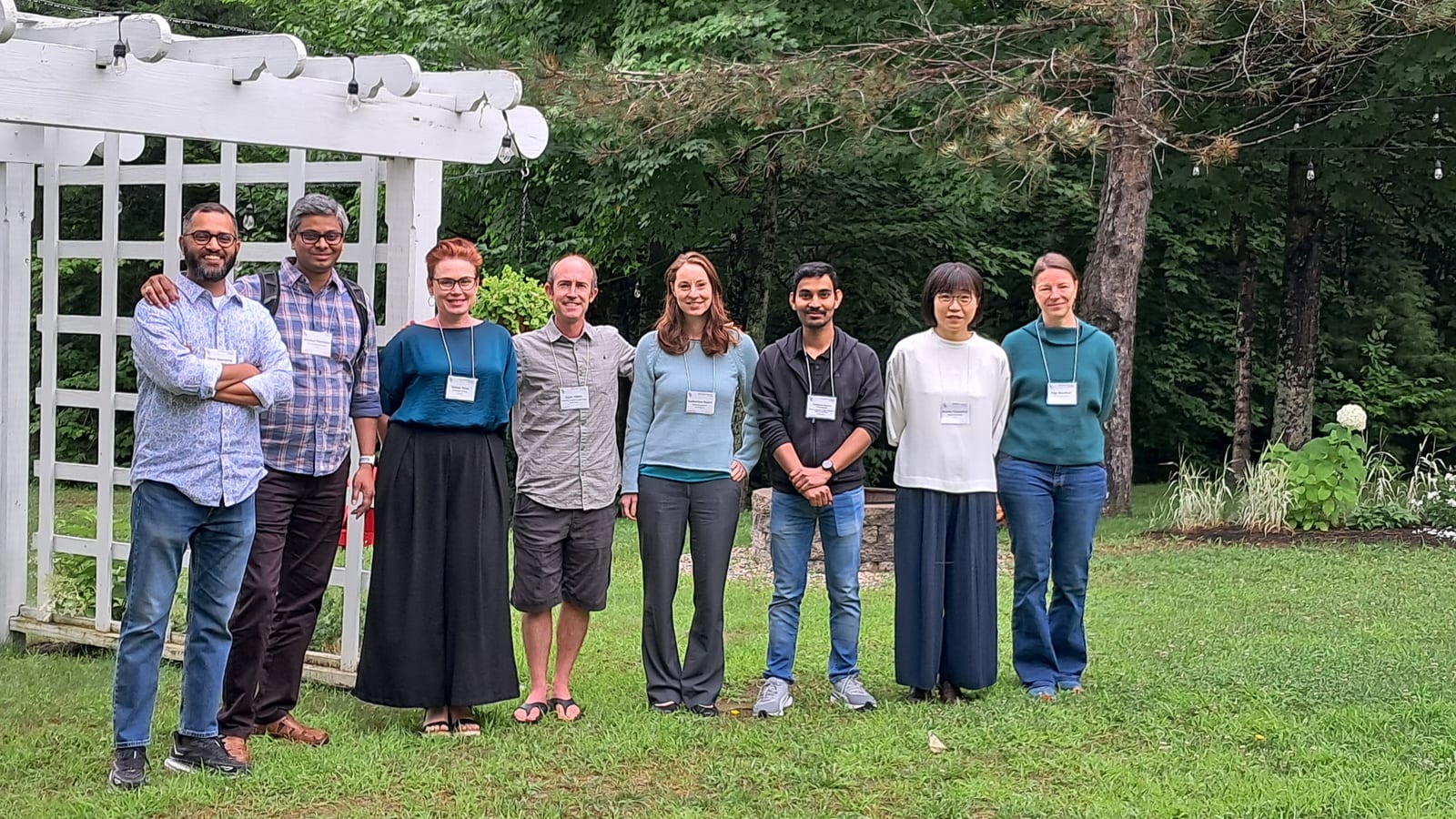 Group photo at the Gordon Research Conference on Membrane Transport Proteins, Newry ME 2024